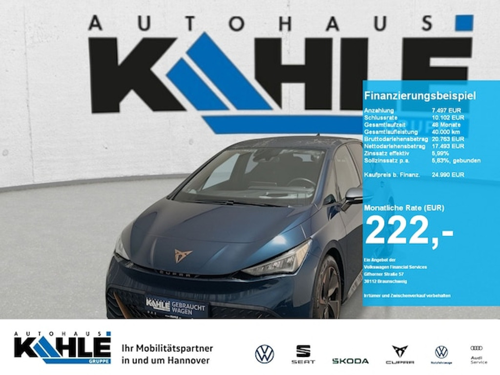 Cupra Born 2022 Elektrisch
