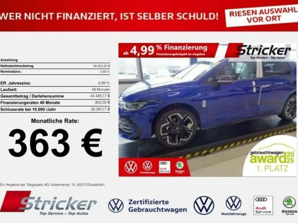 Volkswagen Golf 2025 Benzine