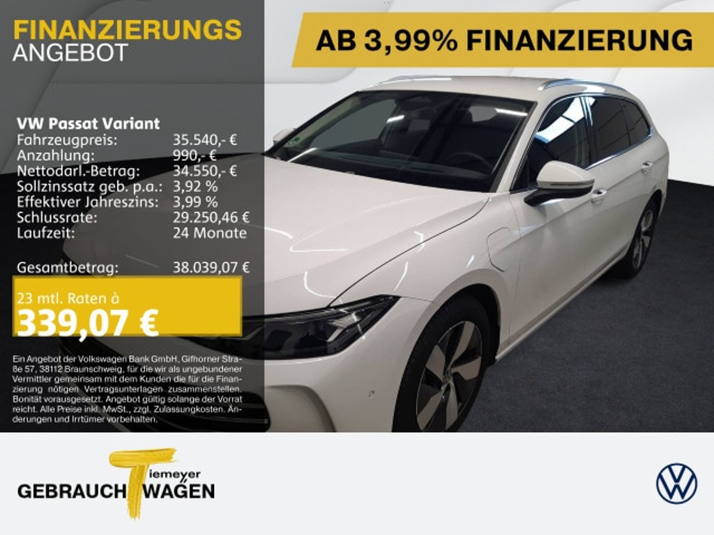 Volkswagen Passat 2025 Hybride Benzine