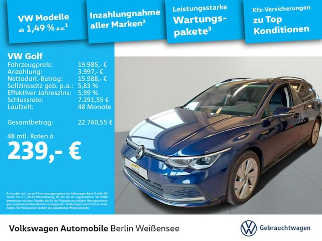 Volkswagen Golf 2022 Benzine