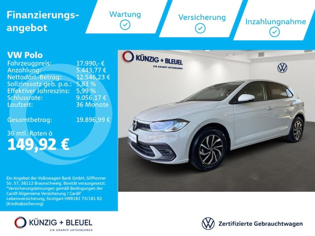 Volkswagen Polo 2023 Benzine