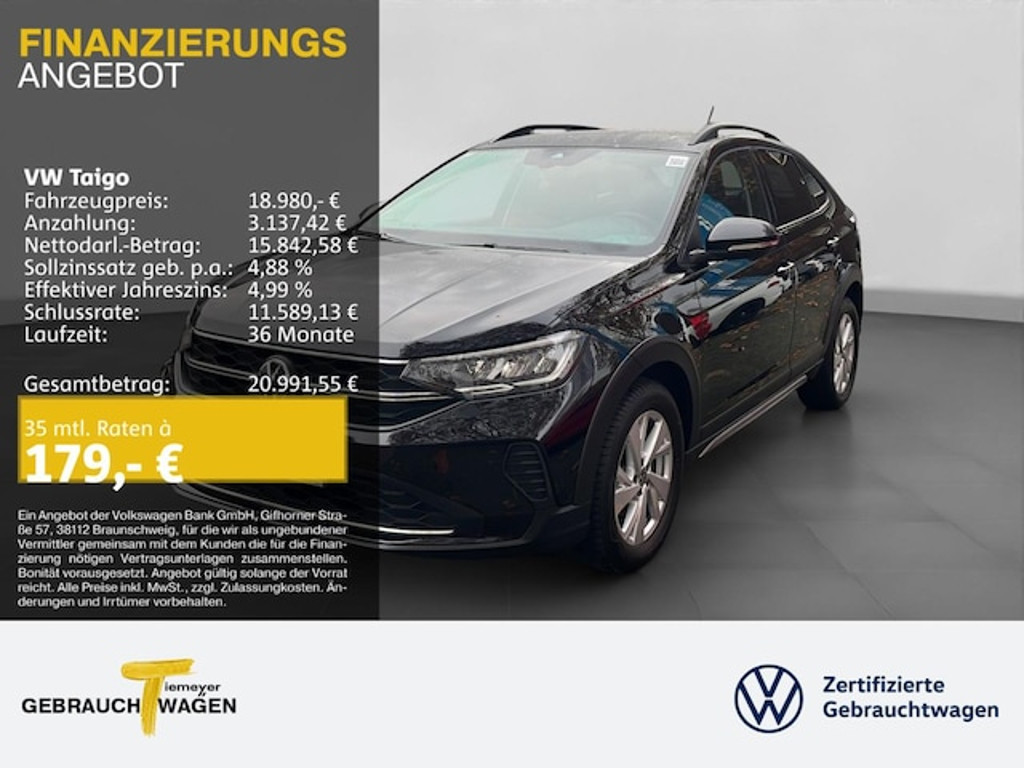 Volkswagen Taigo 2022 Benzine