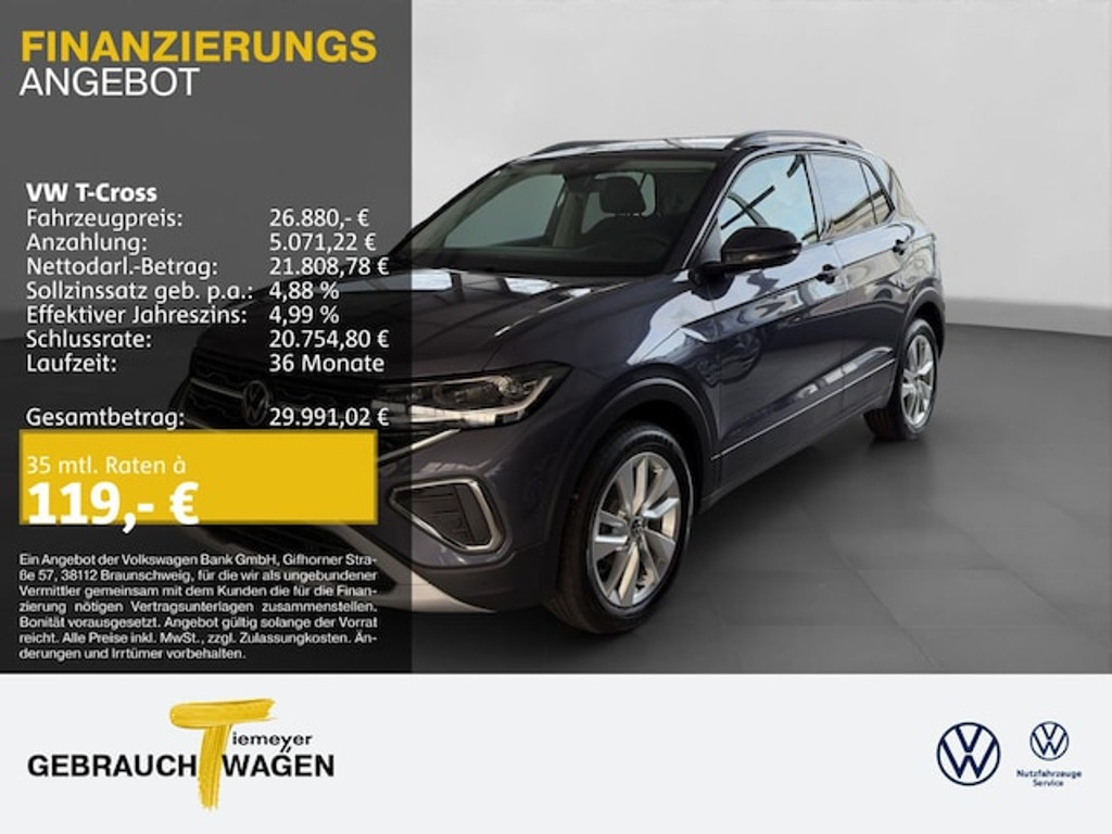 Volkswagen T-Cross 2025 Benzine