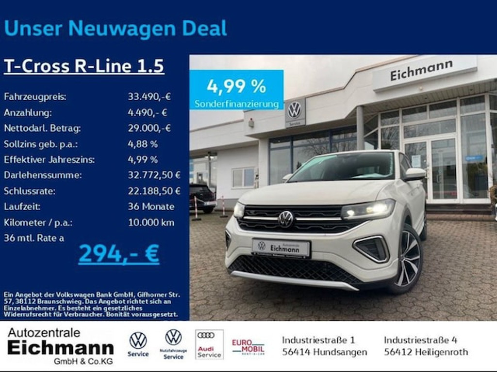 Volkswagen T-Cross 2025 Benzine