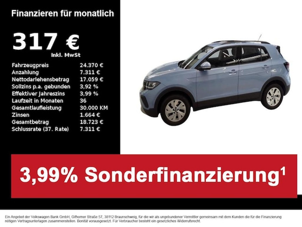 Volkswagen T-Cross 2025 Benzine