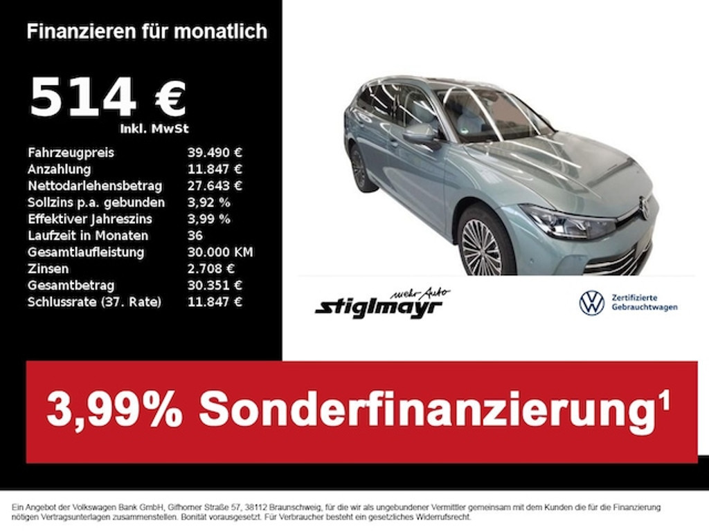 Volkswagen Passat 2025 Diesel