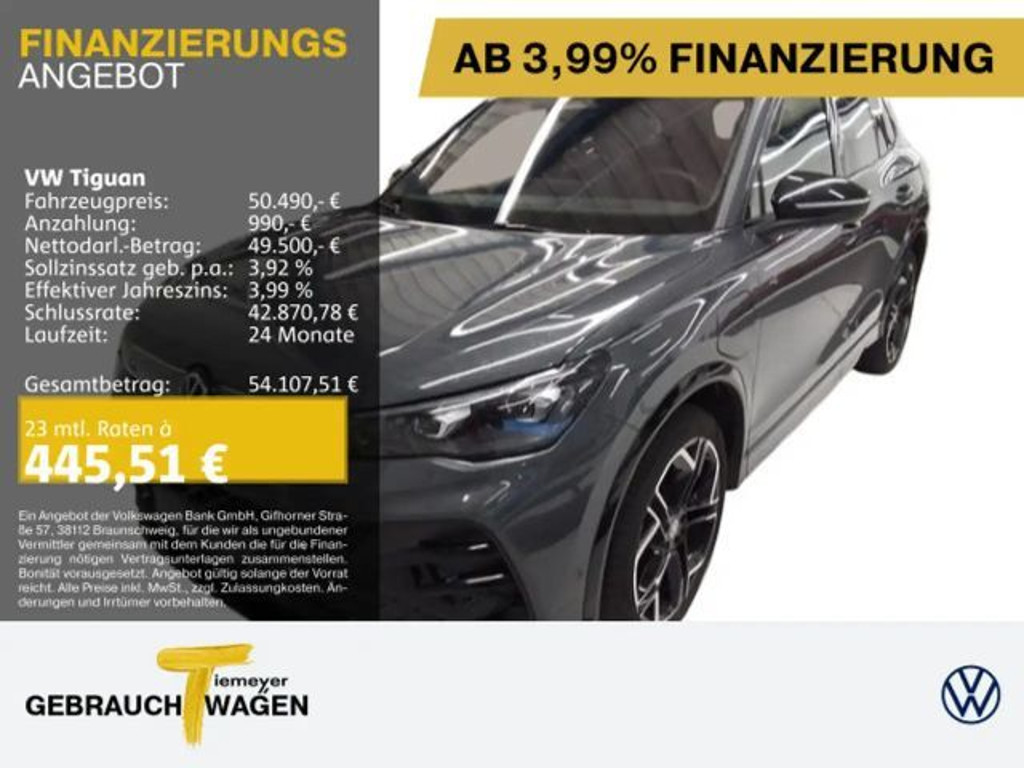 Volkswagen Tiguan 2025 Hybride Benzine