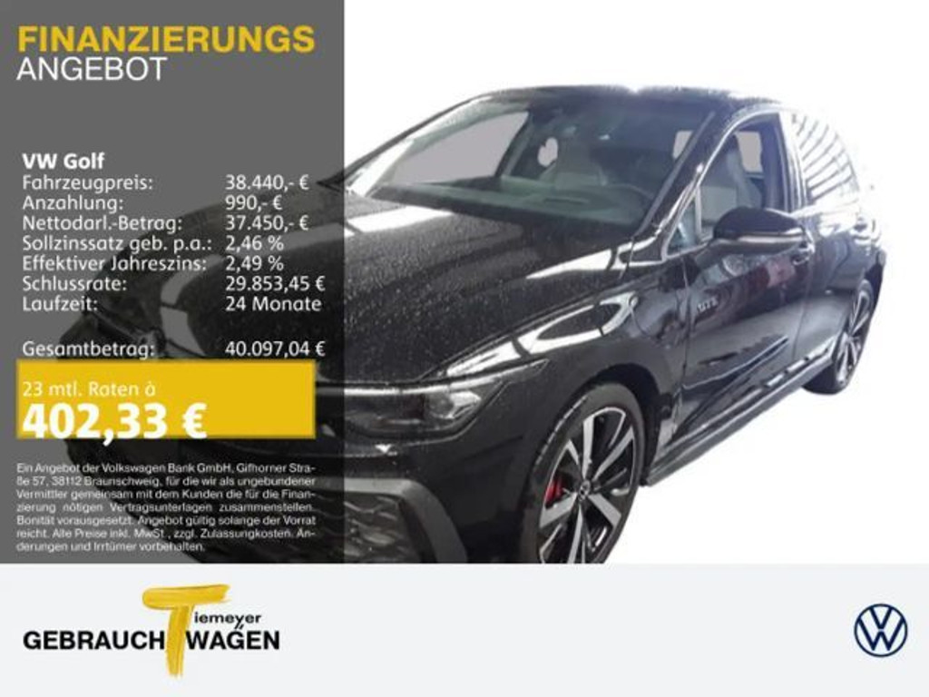 Volkswagen Golf 2025 Hybride Benzine