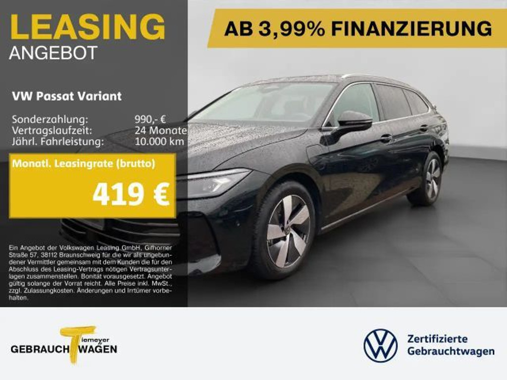 Volkswagen Passat 2025 Hybride Benzine
