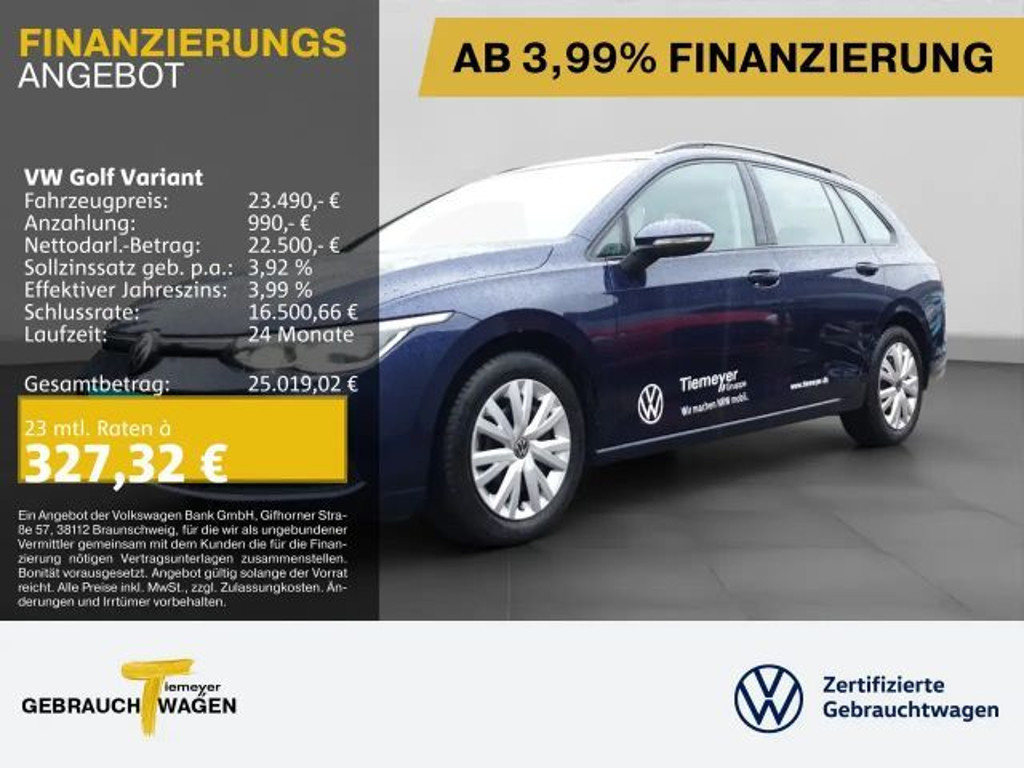 Volkswagen Golf 2023 Benzine