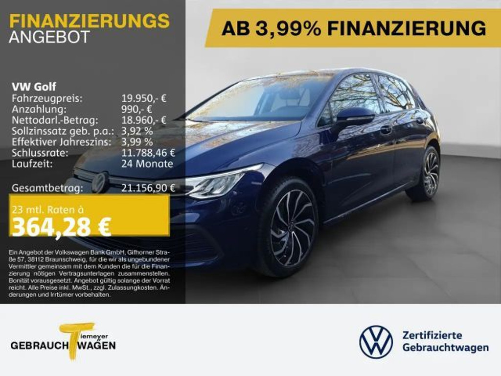 Volkswagen Golf 2021 Benzine