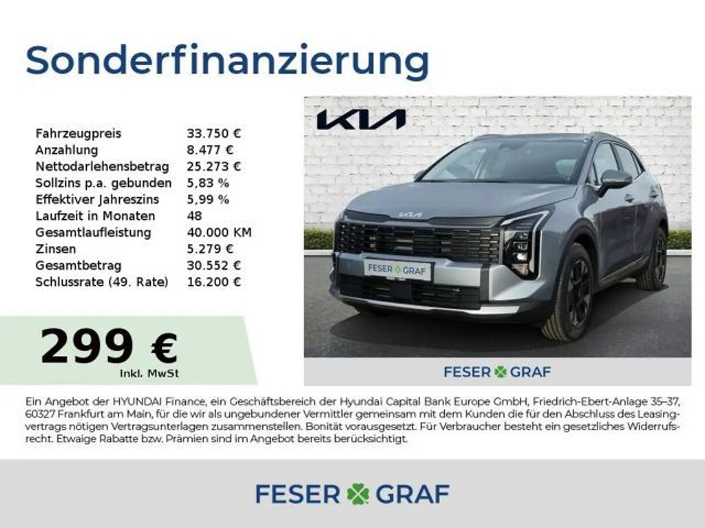 Kia Sportage 2025 Benzine