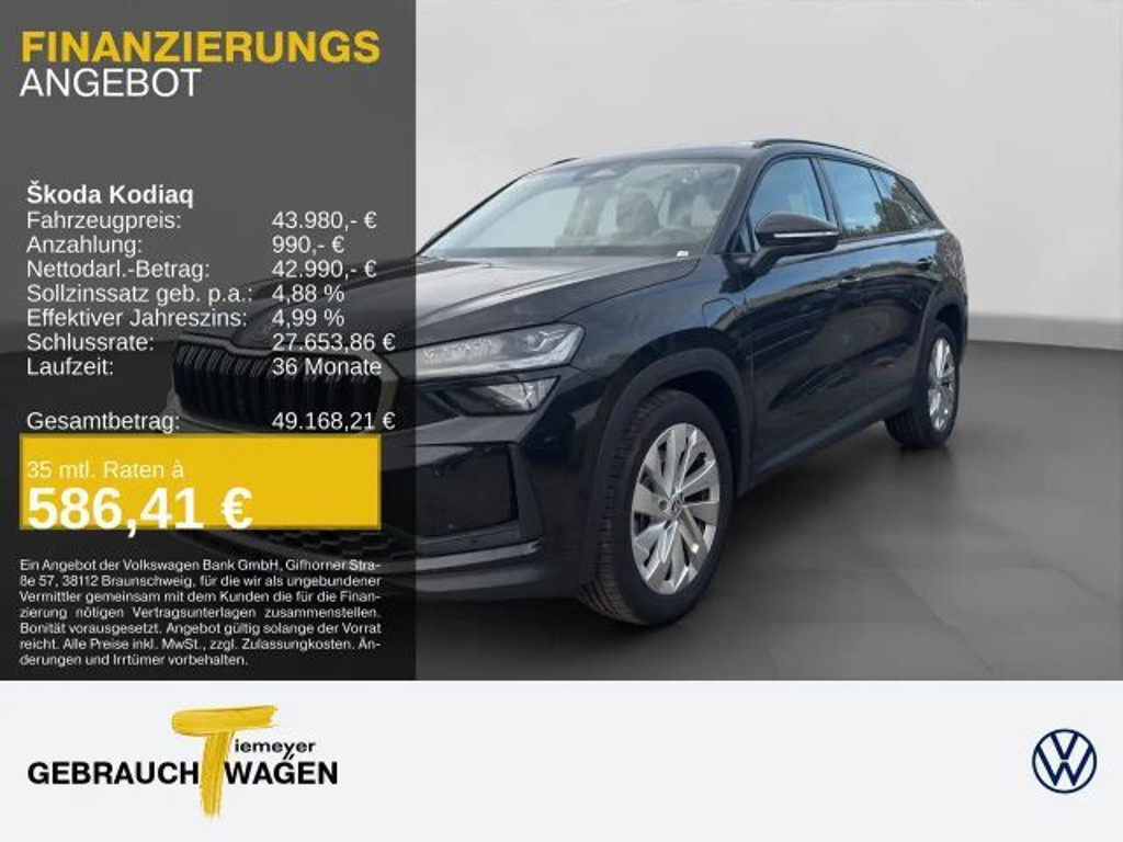 Skoda Kodiaq 2025 Hybride Benzine