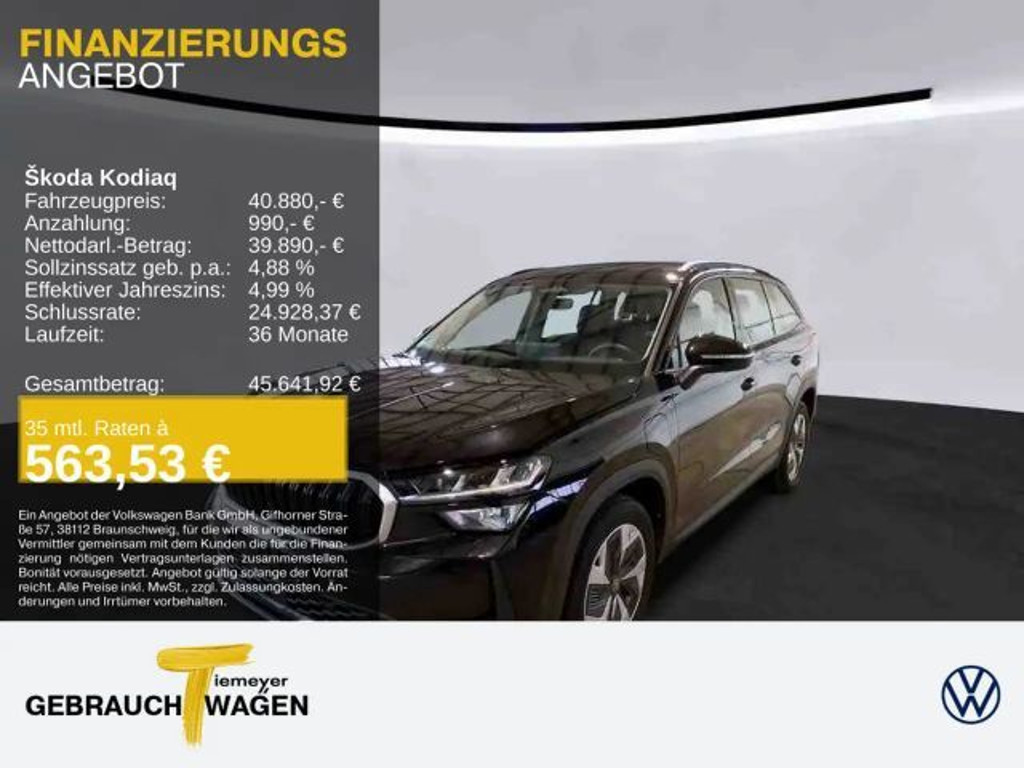 Skoda Kodiaq 2025 Hybride Benzine