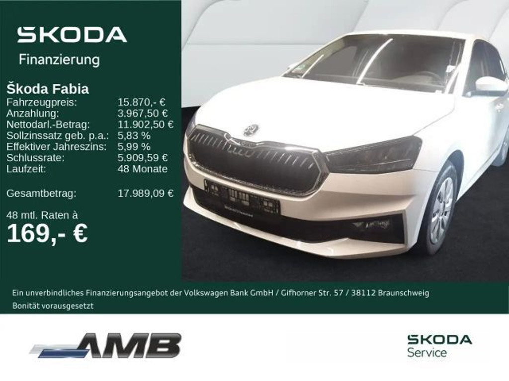 Skoda Fabia 2025 Benzine