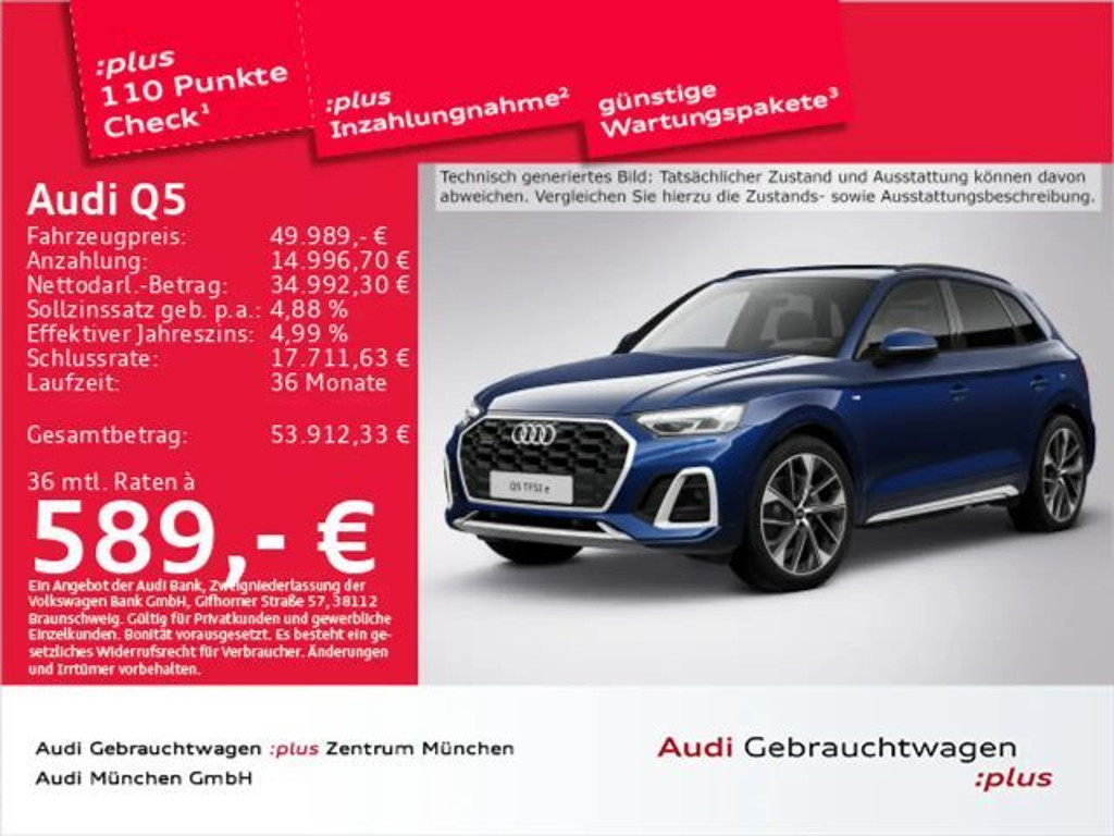 Audi Q5 2022 Hybride Benzine