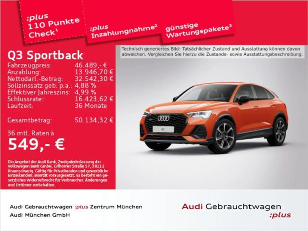 Audi Q3 2024 Benzine
