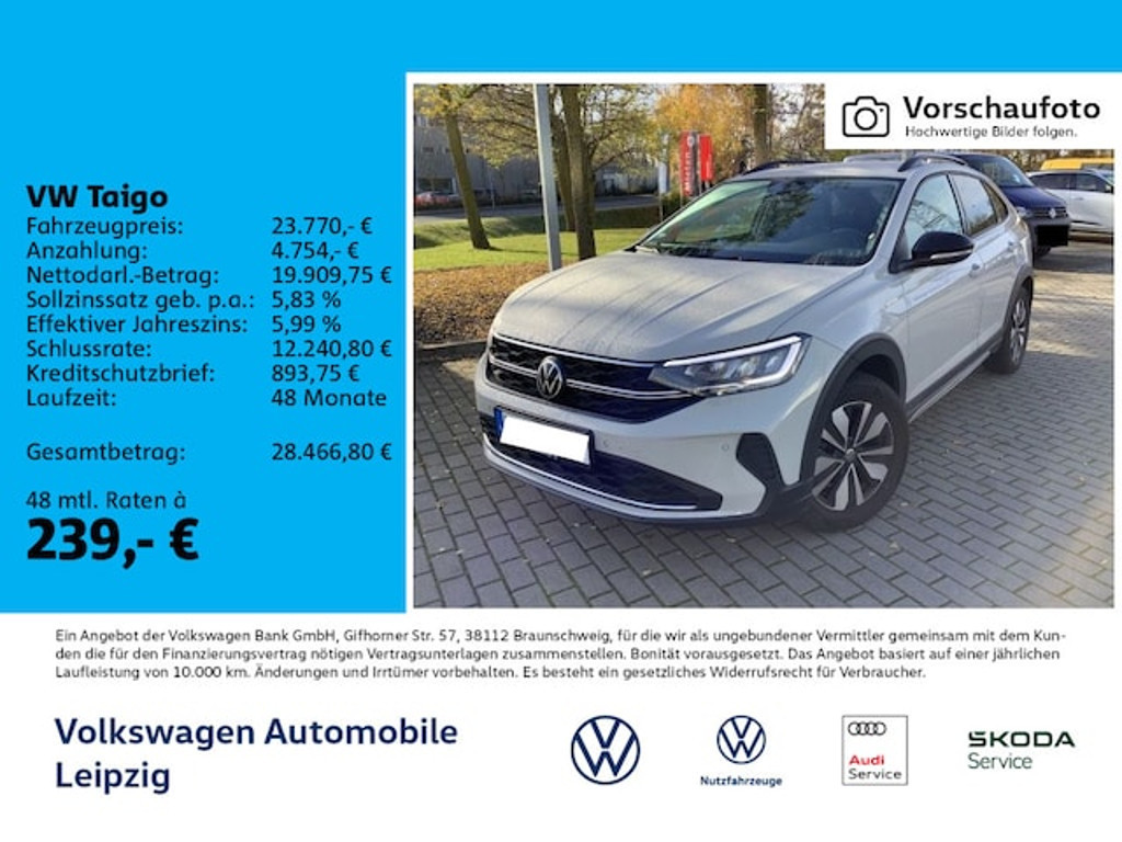 Volkswagen Taigo 2025 Benzine