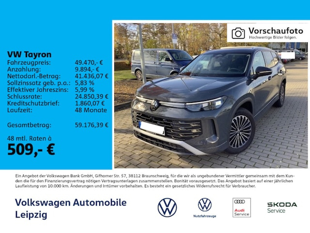 Volkswagen Tayron 2025 Diesel