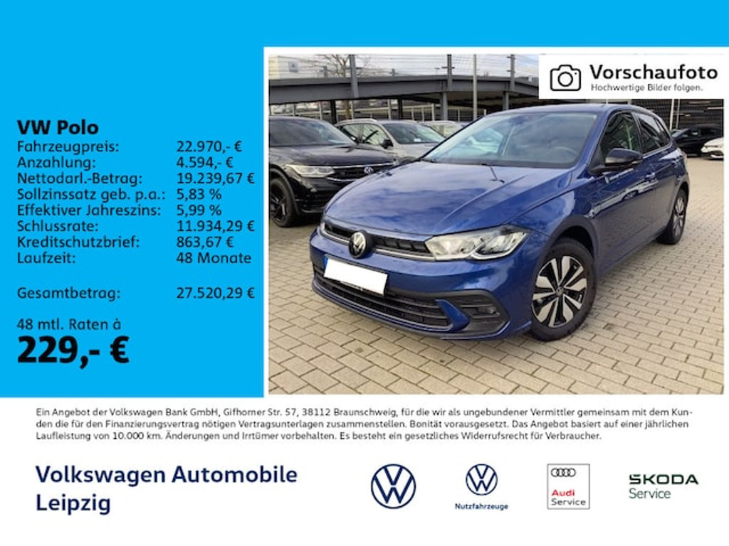 Volkswagen Polo 2025 Benzine