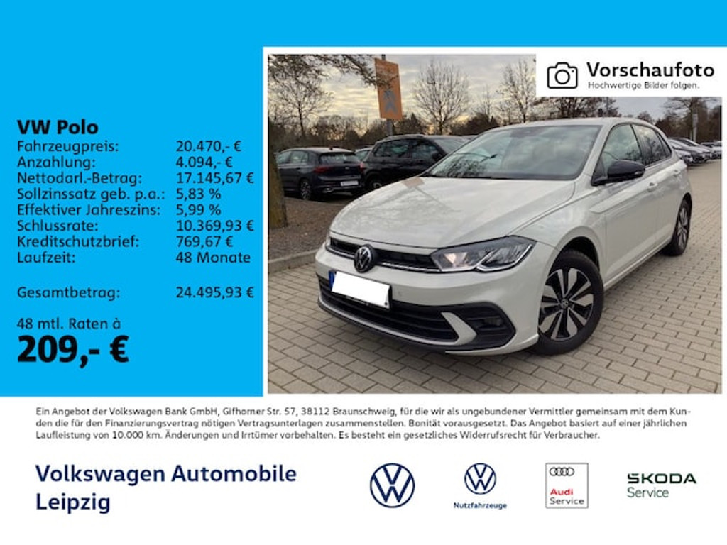 Volkswagen Polo 2025 Benzine