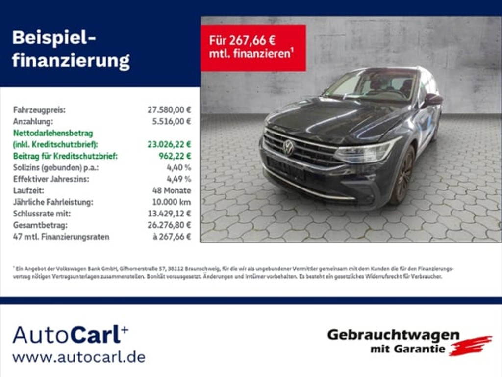 Volkswagen Tiguan 2022 Benzine