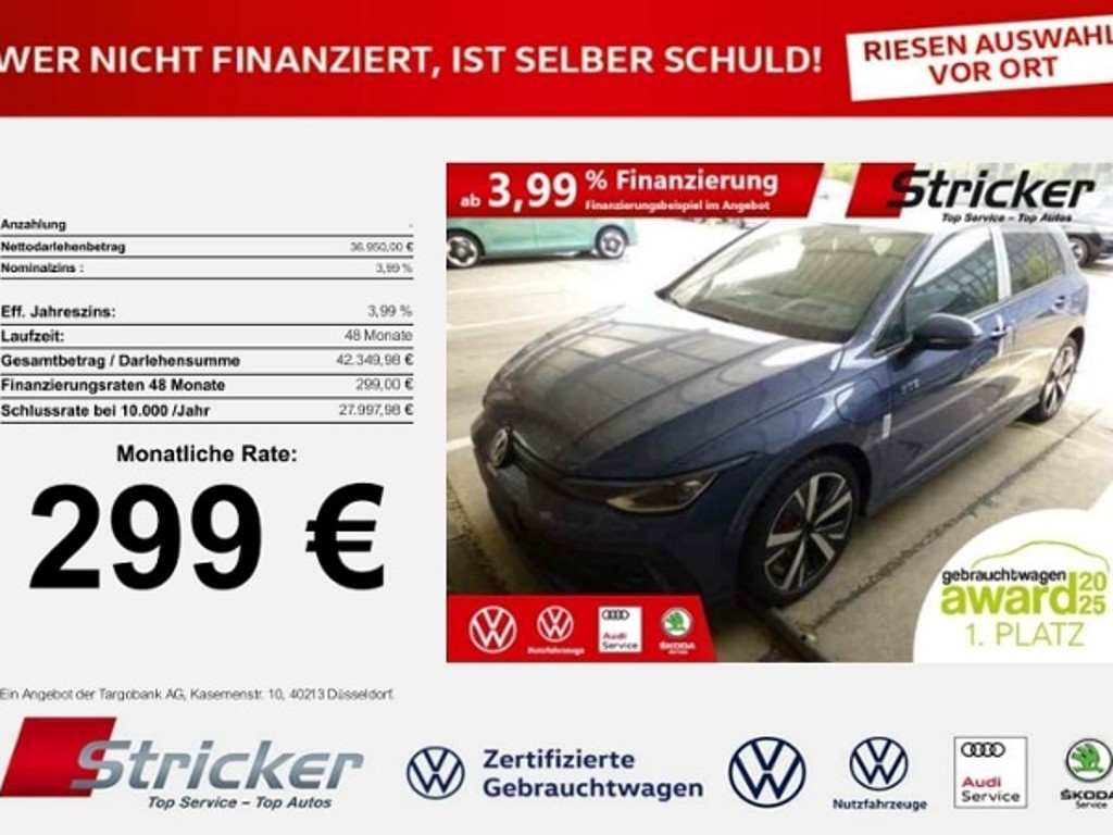 Volkswagen Golf 2025 Hybride Benzine