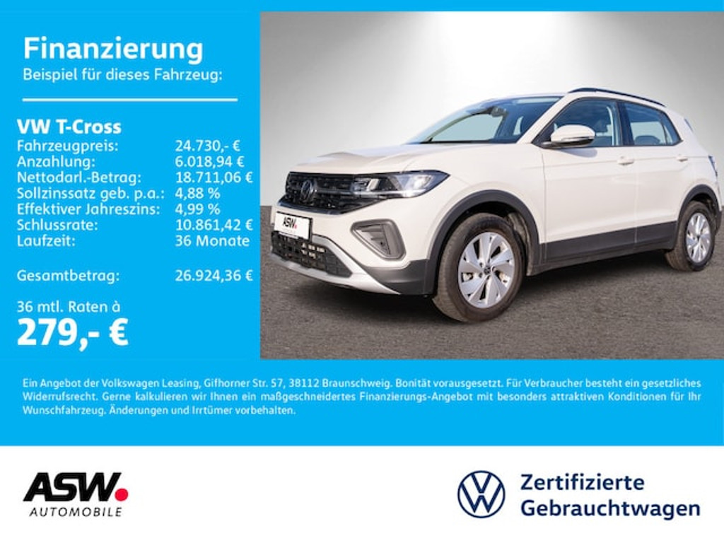 Volkswagen T-Cross 2025 Benzine