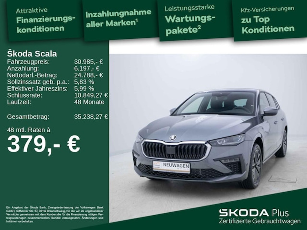 Skoda Scala 2025 Benzine