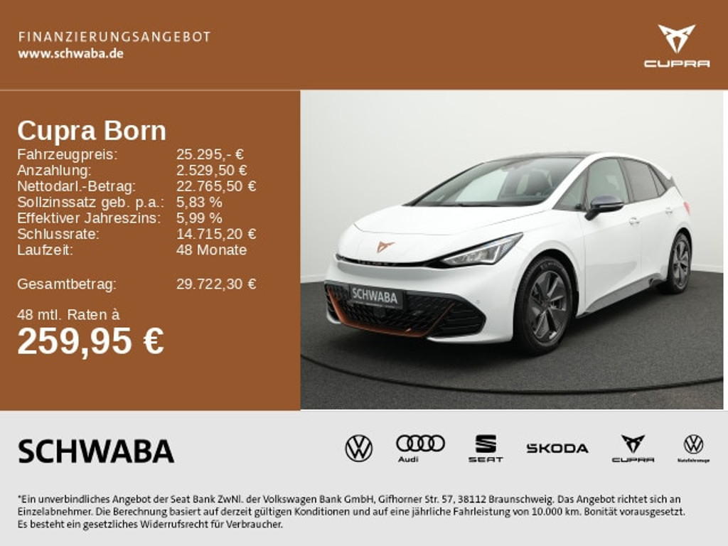 Cupra Born 2022 Elektrisch