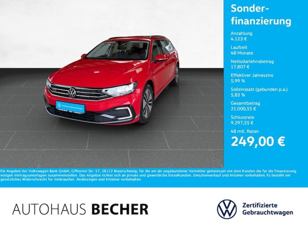Volkswagen Passat 2022 Hybride Benzine