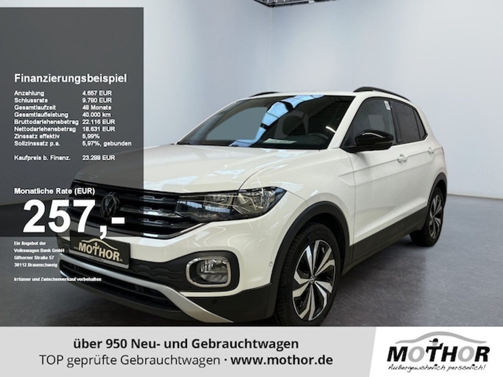 Volkswagen T-Cross 2022 Benzine