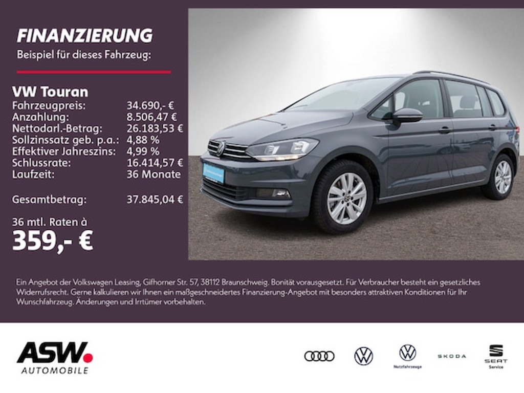 Volkswagen Touran 2023 Benzine
