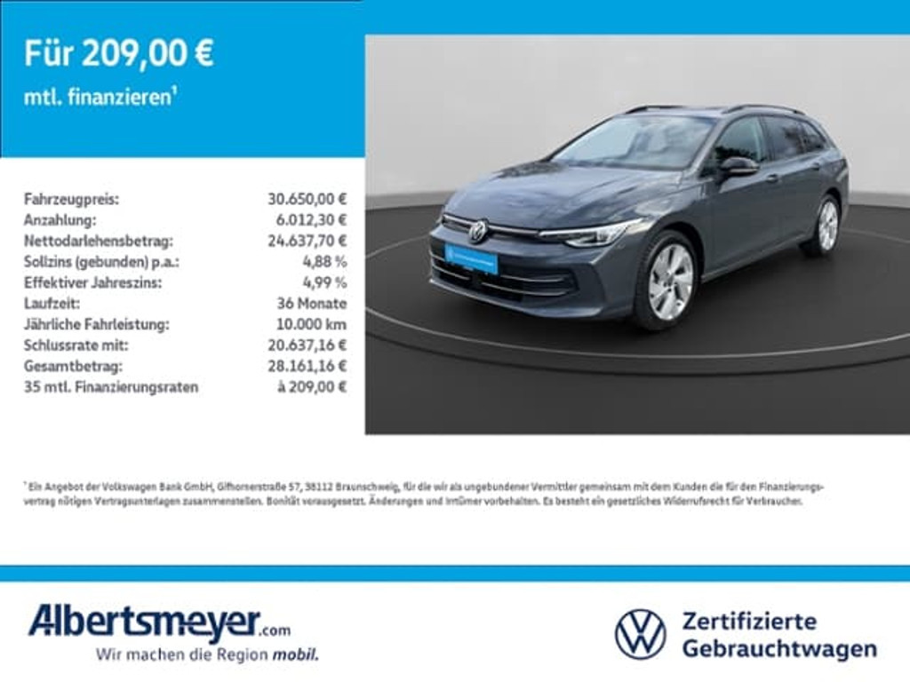 Volkswagen Golf 2025 Benzine