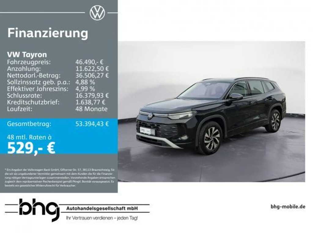 Volkswagen Tayron 2025 Hybride Benzine