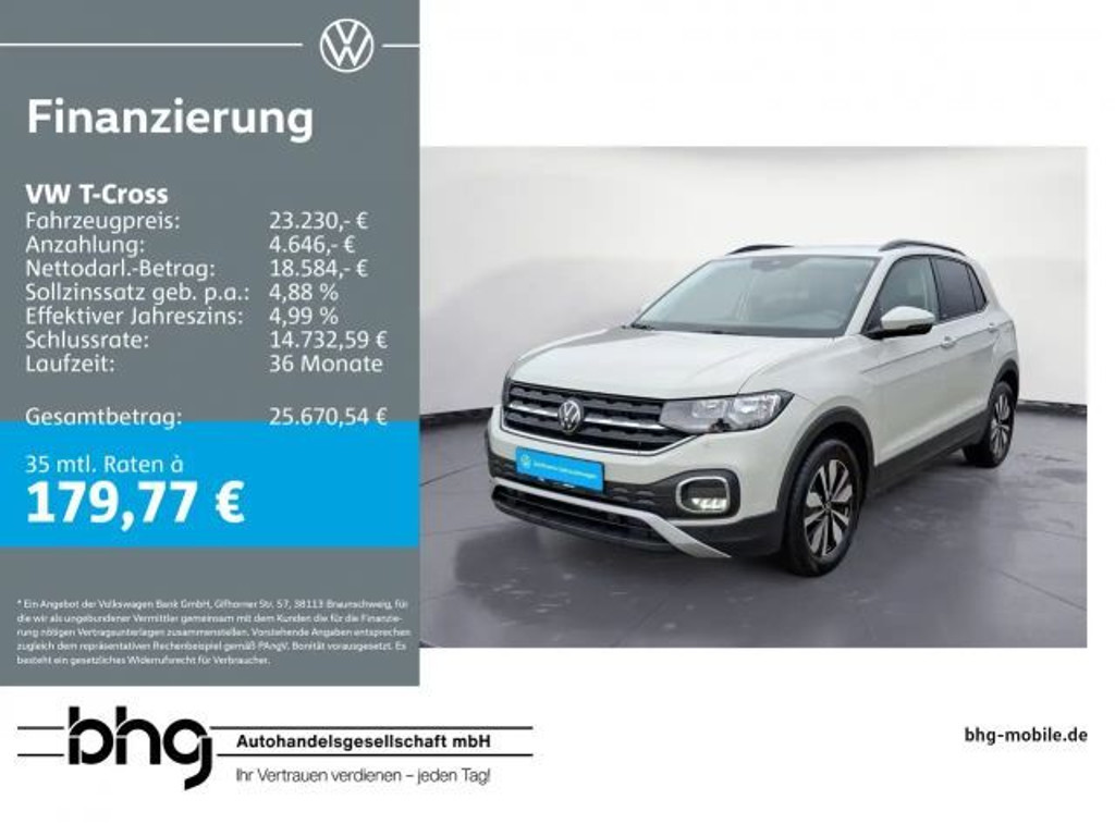 Volkswagen T-Cross 2023 Benzine