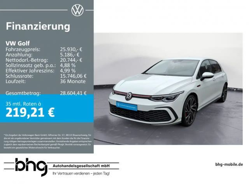 Volkswagen Golf 2021 Benzine