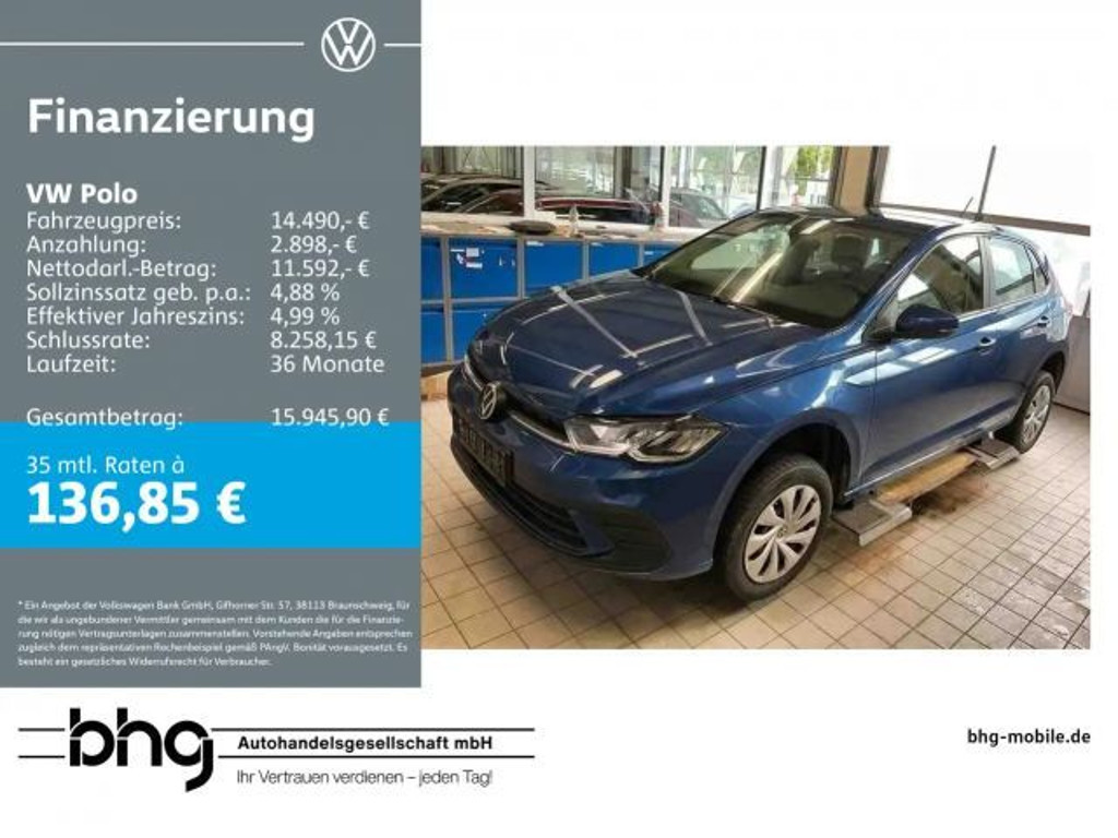 Volkswagen Polo 2022 Benzine