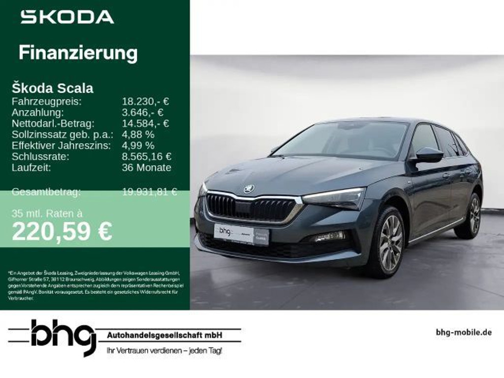 Skoda Scala 2021 Benzine