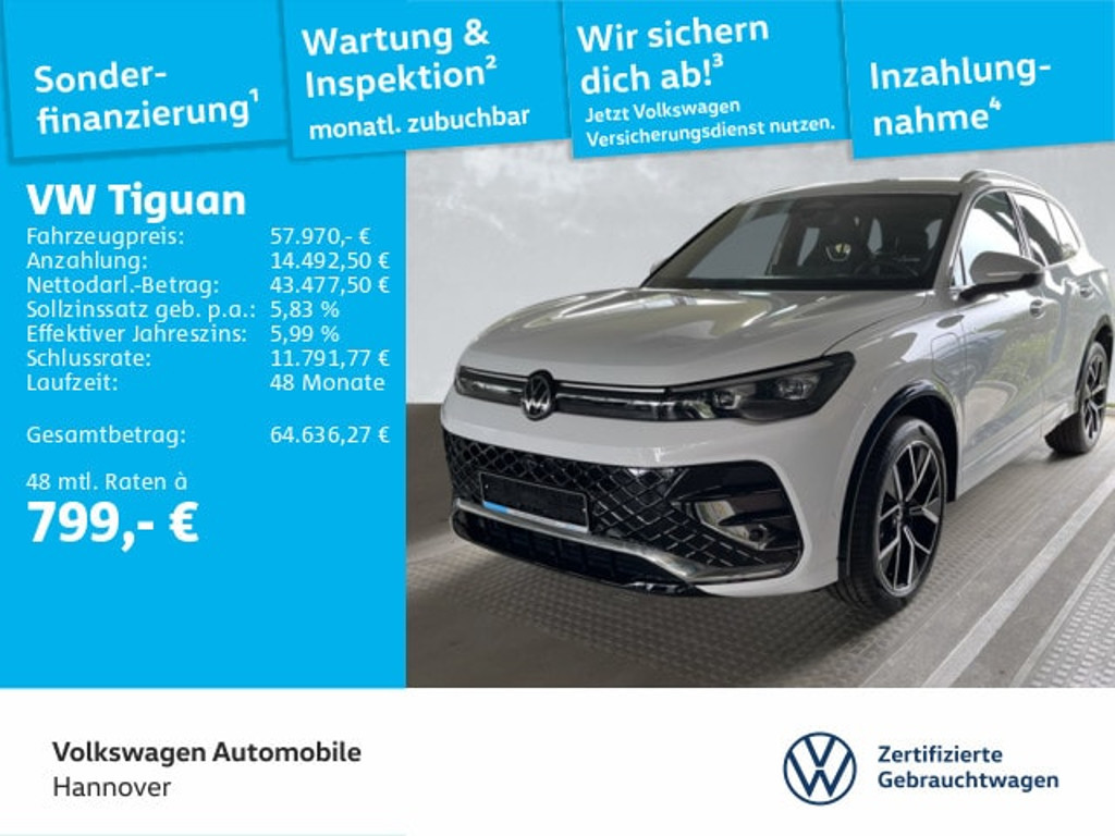 Volkswagen Tiguan 2025 Hybride Benzine