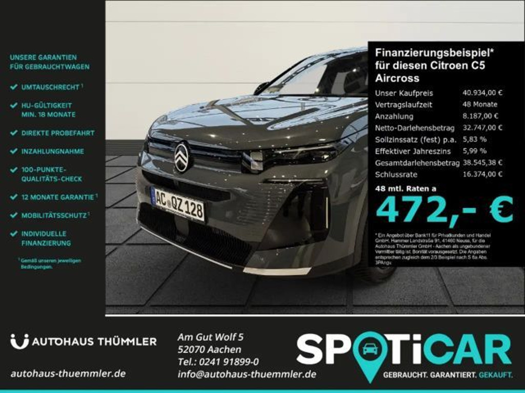 Citroën C5 Aircross 2025 Benzine
