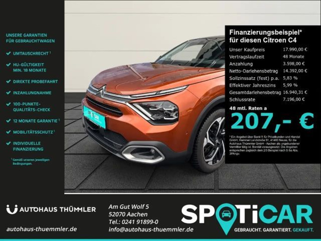 Citroën C4 2021 Benzine