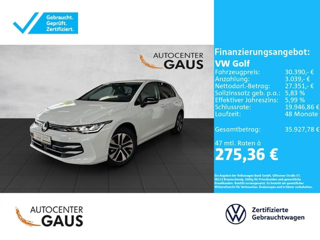 Volkswagen Golf 2025 Benzine