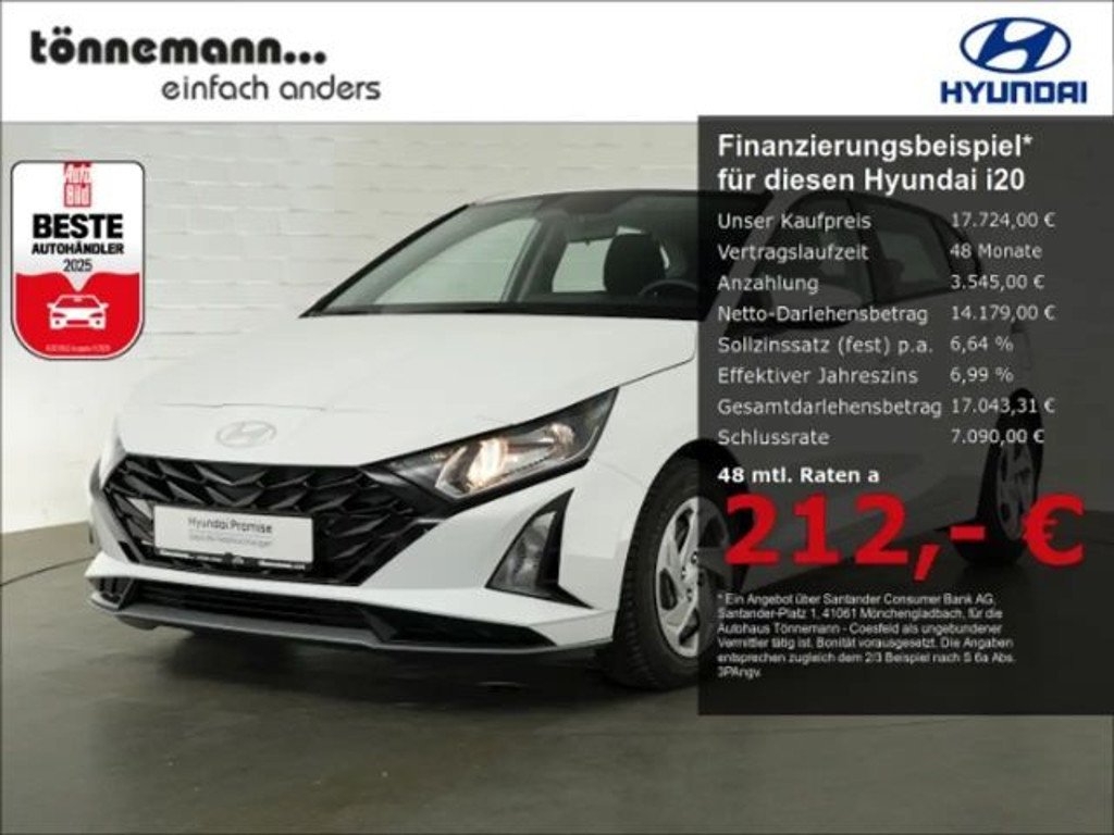 Hyundai i20 2025 Benzine