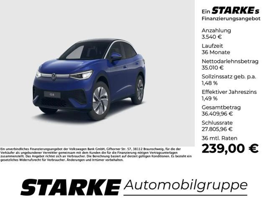 Volkswagen ID.5 2025 Elektrisch