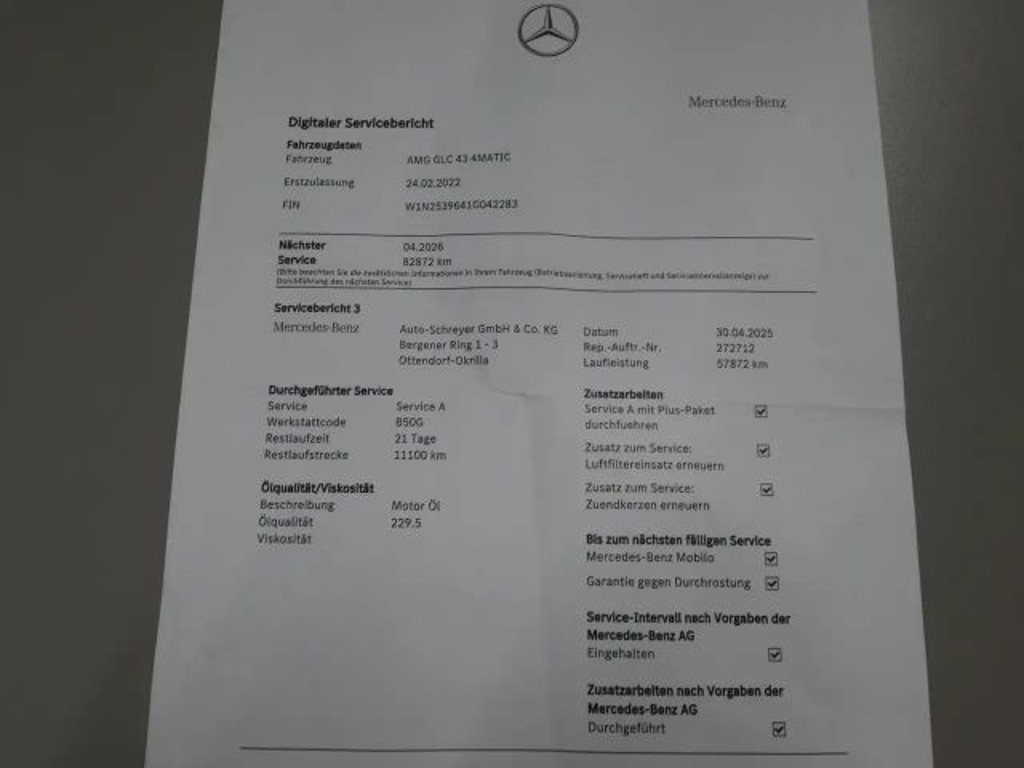 Mercedes-Benz GLC-Klasse