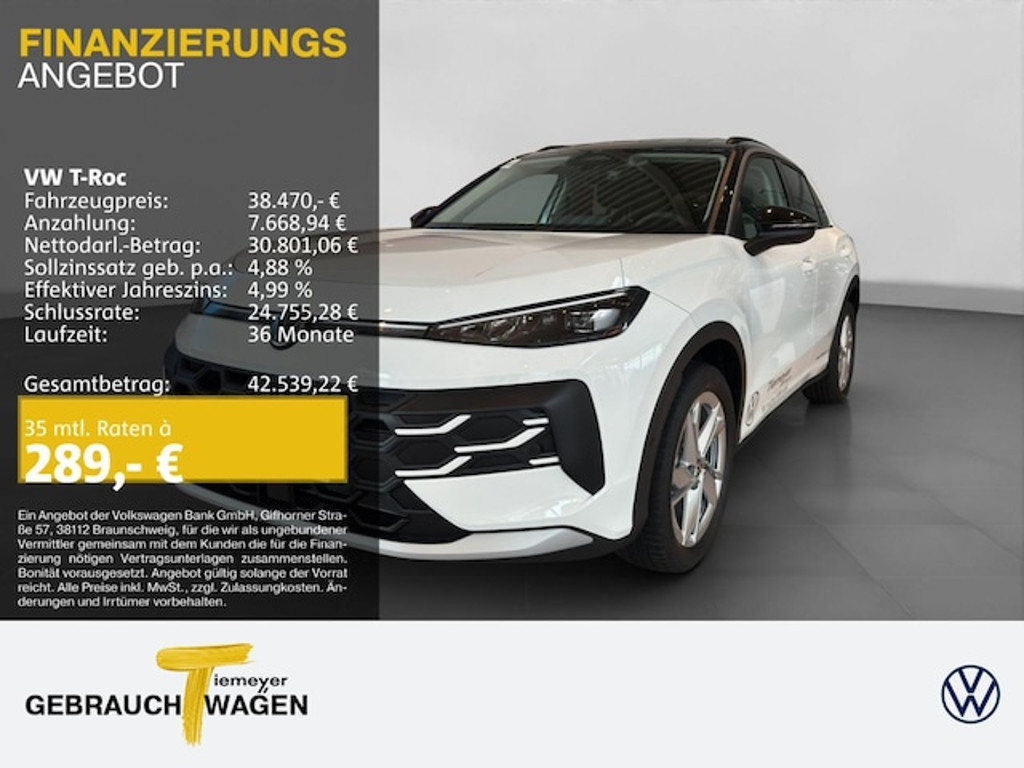 Volkswagen T-Roc 2025 Benzine
