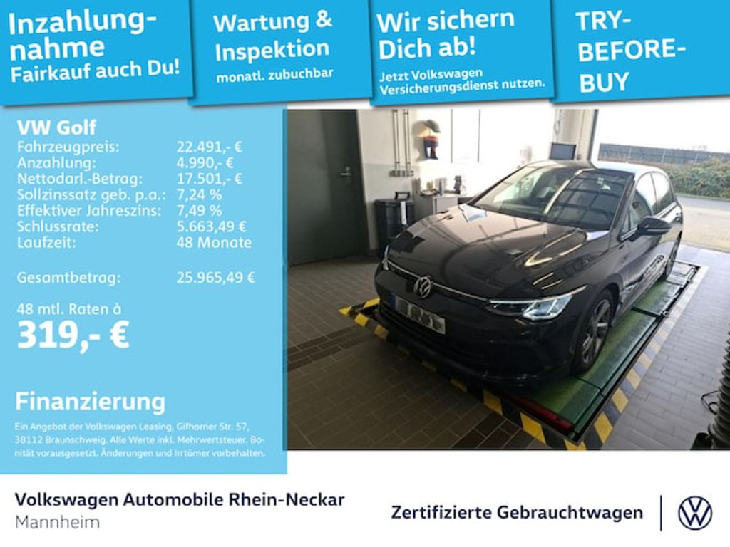 Volkswagen Golf 2022 Benzine