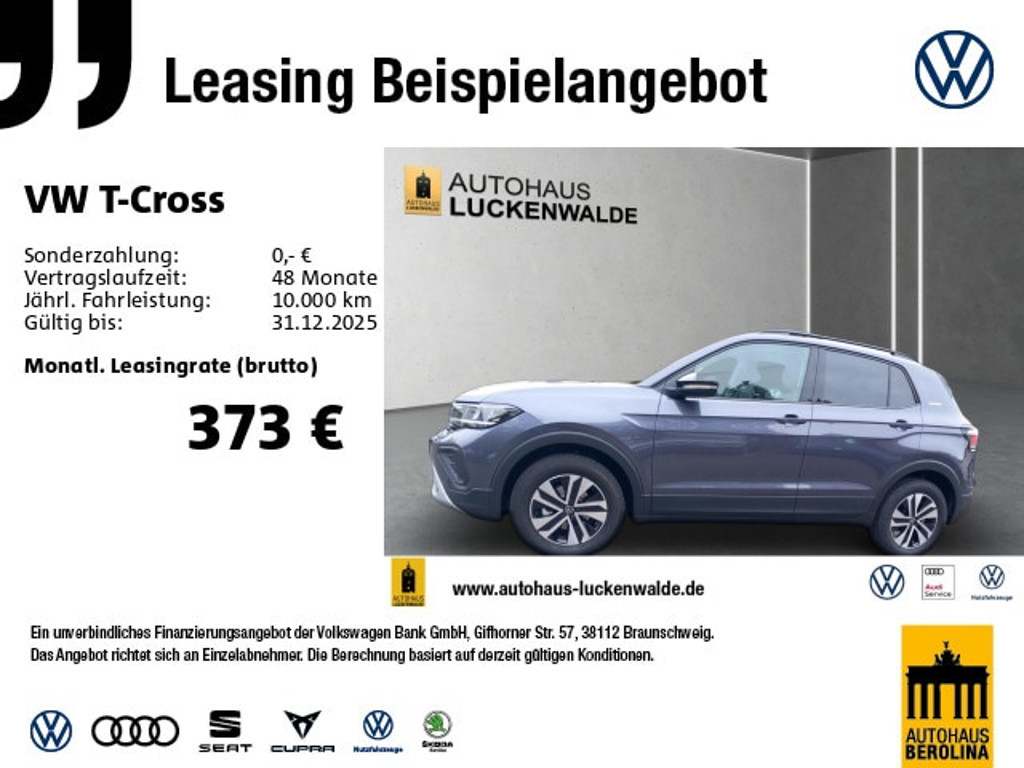 Volkswagen T-Cross 2025 Benzine