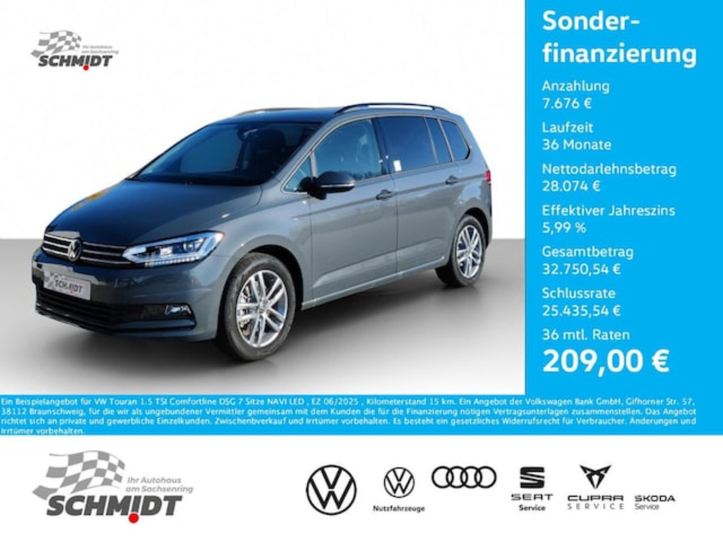 Volkswagen Touran 2025 Benzine